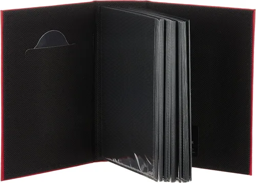 Vista 3 de Pioneer Photo Albums PTCH-100 - Álbum de fotos bordado de gamuza sintética, 100 bolsillos, color frambuesa