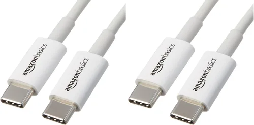 Vista 10 de Amazon Basics - Cable de carga rápida USB-C a USB-C 2.0, velocidad de 480Mbps, certificado USB-IF, para Apple iPhone 16/15, iPad, Samsung Galaxy