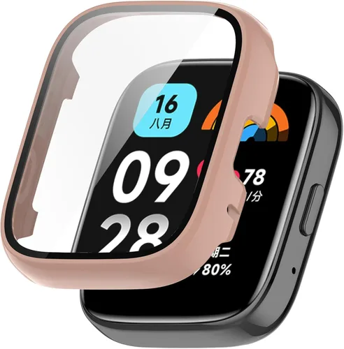 Vista 7 de Funda de reloj compatible con Redmi Watch 3/Watch 3 Lite, protector de pantalla de policarbonato duro, antiarañazos, a prueba de golpes, carcasa 6