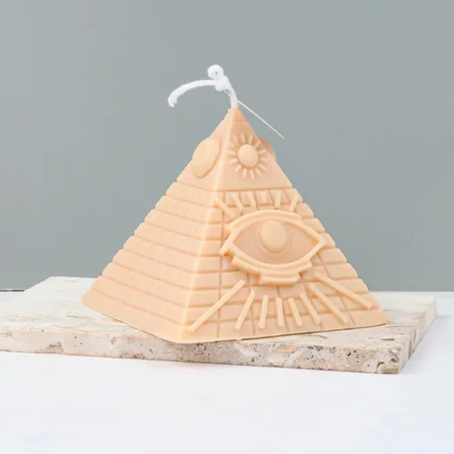 Vista 3 de Moldes de vela – Molde de silicona para hacer velas, moldes 3D de bricolaje para cera de soja, cera de abejas, vela perfumada, regalos del día