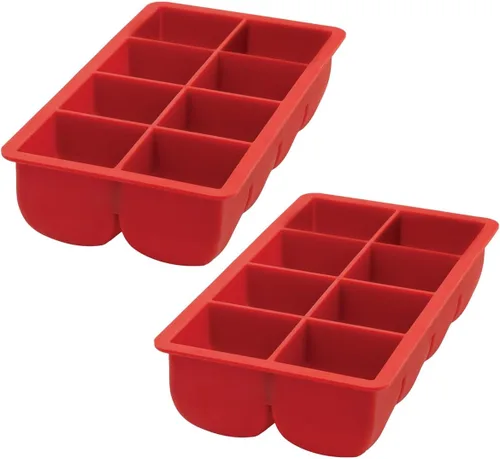 Vista 9 de HIC Kitchen Cannonball - Bandeja de silicona para cubitos de hielo, antiadherente, esferas grandes Silicona de grado alimenticio, hace 10 bolas