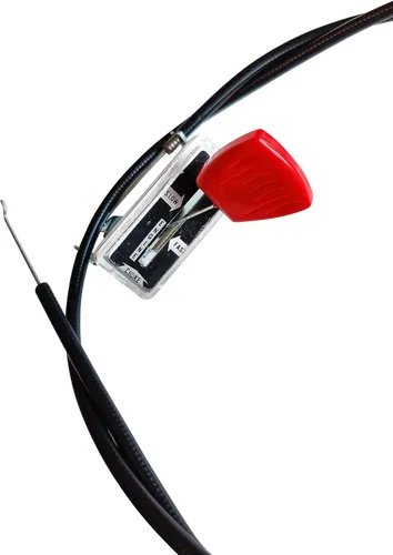 Vista 3 de GardenPal Pieza de repuesto del cable del acelerador adecuada para la mayoría de cortadoras de césped con palanca de metal y placa de fijación