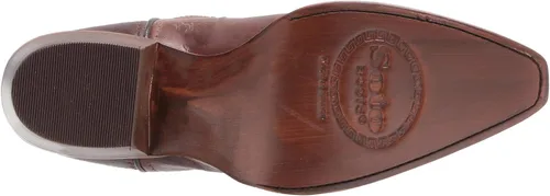 Vista 4 de Soto Boots Botas vaqueras de cuero Cheyenne para mujer, botas vaqueras de cuero genuino, botas de vaquero hechas a mano para mujer M50041