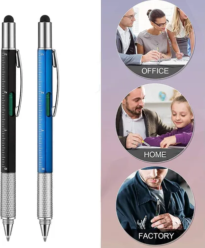 Vista 8 de Regalos para hombres y adultos, bolígrafos multiherramienta 6 en 1, regalos de elefante blanco para adultos, accesorios geniales
