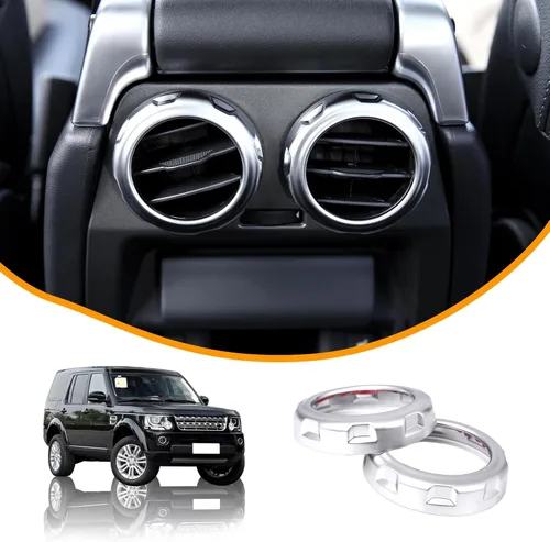 Vista 2 de Anillo de cubierta de salida de ventilación de aire para Land Rover Discovery 3 Discovery 4 LR3 LR4, Range Rover Sport 2005-2013