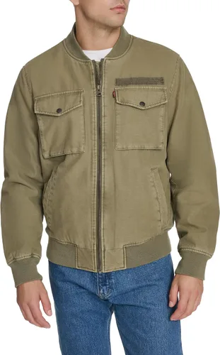 Vista 11 de Levi's MA-1 Flight chamarra satinada sin relleno para hombre