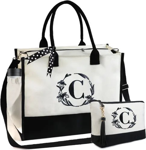 Vista 38 de BeeGreen Bolsa personalizada para mujeres, mamá, profesora, amigas, hermana, bolsas de regalo con bolsa de Comestic
