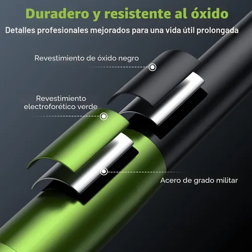 Vista 5 de etoolab Llave dinamométrica de clic de transmisión de 3/8 pulgadas - 5-50 pies-libras/5-69.4 Nm, llave dinamométrica de clic ajustable bidireccional