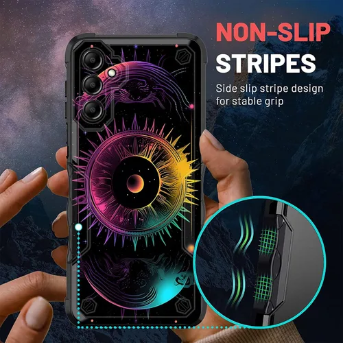 Vista 626 de Funda para Galaxy A14 5G, [Doble Capa][Protección contra Caídas de Grado Militar de 10 Pies] [Antideslizante] Funda Resistente a Prueba de Golpes