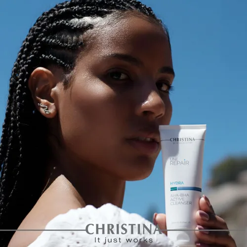 Vista 9 de Christina - AHA BHA Limpiador Facial Exfoliante con Ácido Cítrico y Salicílico – Lavado Facial de Limpieza Profunda – Mejora la Textura y los Poros