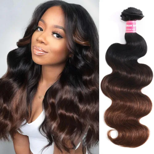 Vista 19 de Beauty Forever #FB30 - Extensiones de cabello humano virgen Remy virgen sin procesar de 8 pulgadas, 8 pulgadas FB30 Color 1 Bundle