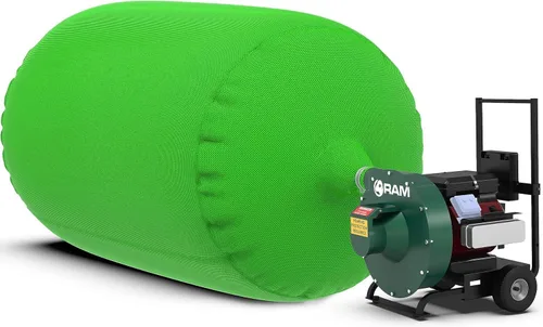 Vista 3 de (1) Bolsa aislante al vacío RAM Heavy Duty ECO+ Bolsas de 7 pies x 4 pies con capacidad para 88 CF/400 libras bajo polvo 2.4 resistencia de la tela