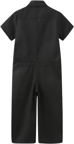 Vista 2 de GRANDWISH Overol infantil para niños y niñas, traje de caldera mecánica de bebé para 2-5 años, Multi