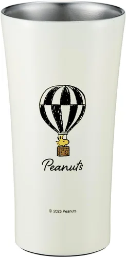 Vista 32 de Skater SIH2ST-A Tumbler with Straw, 8.1 fl oz (230 ml), 3 Pieces, Snoopy 80s Cafe, Made in Japan