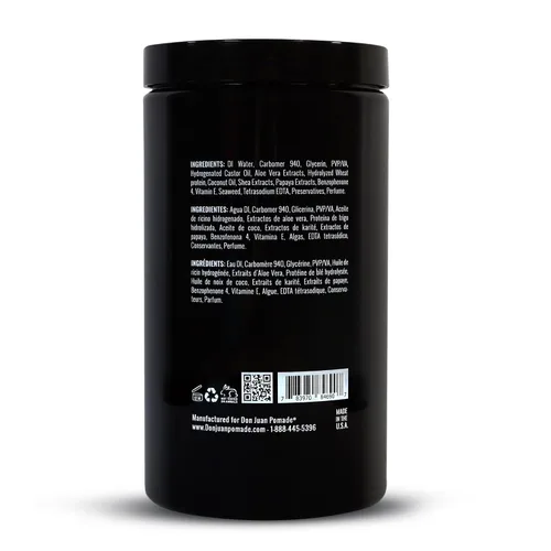 Vista 3 de Don Juan Gel para peinar el cabello, fijación fuerte, fórmula que no se descama, aroma de brisa marina de verano, 32 onzas