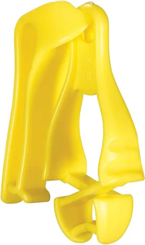 Vista 15 de Ergodyne Squids 3405 - Pinza para guantes con clip para cinturón, paquete de 6, color azul