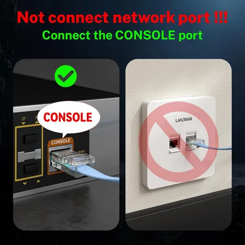 Vista 3 de Cable de consola RJ45 a USB, cable de consola, cable de consola USB con chip FT232 compatible con Cisco, HP, NETGEAR, Huawei