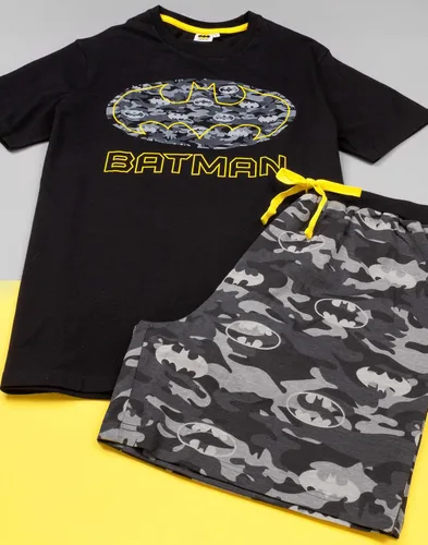 Vista 2 de DC Comics Pijamas de Batman Camo para hombre de pierna corta o larga