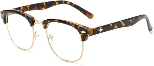 Vista 11 de Pro Acme Gafas de bloqueo de luz azul Semi Rimless Frame Filter Blue Ray Gafas de computadora