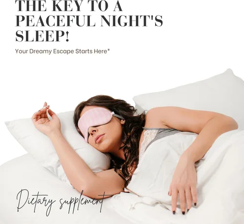 Vista 5 de Melatonina Plus Apoyo para dormir – 10 mg de melatonina con raíz de valeriana, L-teanina, ashwagandha, magnesio y 5-HTP – Relajación y calma