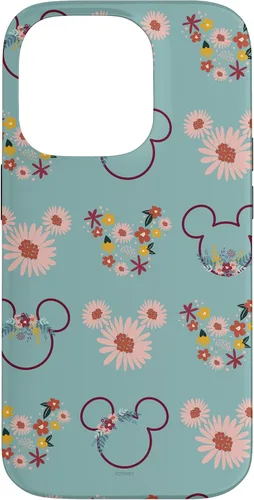 Vista 17 de Funda con estampado de flores y margaritas de Mickey Mouse para iPhone 16 Disney