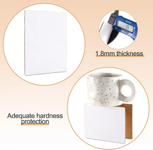 Vista 4 de Lewtemi 200 protectores de envío de tarjetas intercambiables de 4.5 x 3.5 pulgadas, protector de cartón para envíos de correo, carpetas, divisor