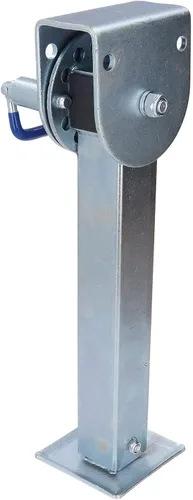 Vista 6 de Remolque, pata de caída de remolque, universal, resistente, galvanizado, de alta resistencia, fácil montaje para autocaravana, caravana, accesorios