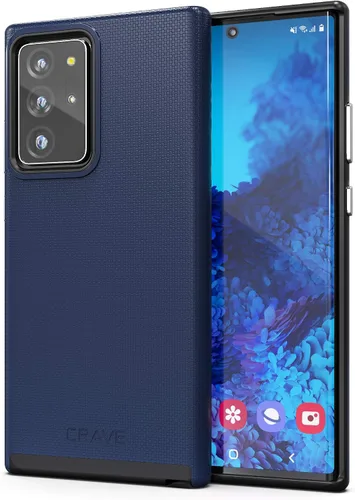 Vista 10 de Crave para Galaxy Note 20 Ultra Funda, Funda de Protección a Prueba de Golpes de Doble Capa para Galaxy Note 20 Ultra (17,5 cm) - Berry