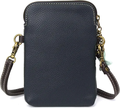 Vista 2 de CHALA Crossbody Cell Phone Purse-Women Canvas Multicolor Handbag with Adjustable Strap