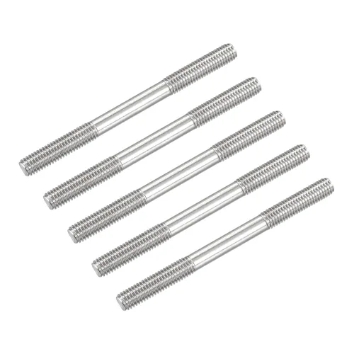Vista 7 de METALLIXITY Pernos de doble extremo (rosca M4, longitud 20 mm) 5 piezas, pernos de varilla roscada de doble rosca de acero inoxidable 304
