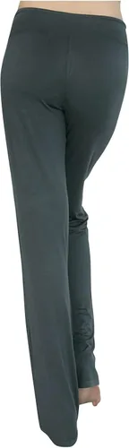Vista 4 de LRMQS Leggings de yoga de pierna ancha para mujer, con cordón elástico, cintura alta, para gimnasio, deportes, pantalones de entrenamiento