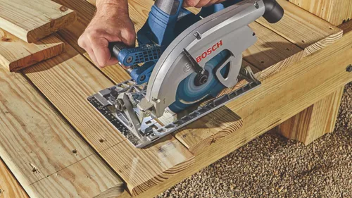 Vista 10 de Bosch GKS18V-26LB14 PROFACTOR 18V Blade-Left 7-1/4 Pulg. Kit de sierra circular con (1) batería de alto poder CORE18V 8 Ah