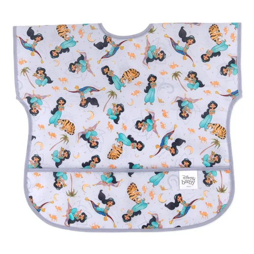 Vista 11 de Bumkins - Babero de manga corta para niña o niño, para niños pequeños de 1 a 3 años, tamaño grande, esencial imprescindible para niños pequeños