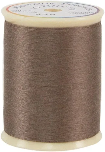 Vista 9 de Superior Threads - Tan Fine! #50#411 Negro Carrete de 550 yardas
