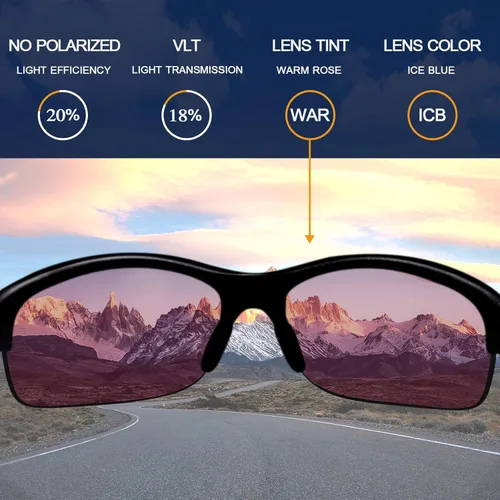 Vista 3 de Lentes de repuesto UV400 de 0.071 in de grosor para gafas de sol Oakley Flak Jacket XLJ