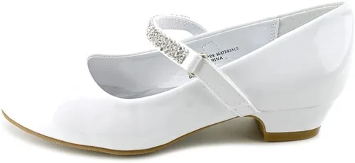 Vista 3 de Zapatos casuales Mia para niñas y niños grandes, Blanco