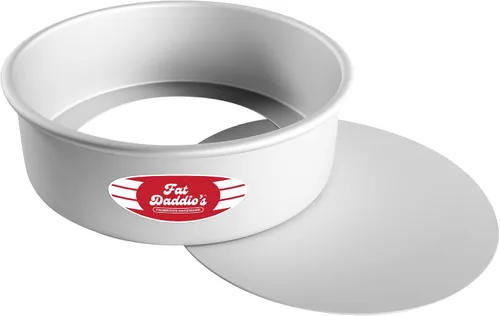 Vista 26 de Molde para tarta redondo de aluminio anodizado Fat Daddio con base extraíble