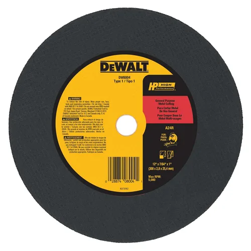 Vista 9 de DEWALT Hoja de sierra de corte de 14", rueda de corte de metal (DW8001)