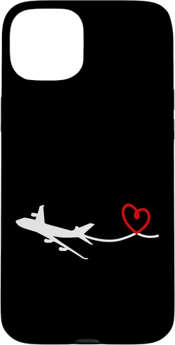 Vista 9 de Funda de aviación para iPhone 17 con modo de avión en vacaciones para hombres y mujeres