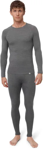 Vista 7 de DANISH ENDURANCE Conjunto de capa base de lana merino para hombres, conjunto superior e inferior, ropa interior térmica para hombres, calzoncillos