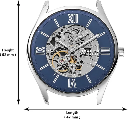 Vista 5 de Skagen Holst - Reloj de cuarzo de acero inoxidable para hombre estilo casual