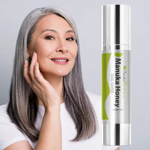 Vista 2 de Swiss Botany Jabón facial de miel de Manuka con coco, almendra y romero, lavado facial de miel orgánico de primera calidad, limpiador facial de miel