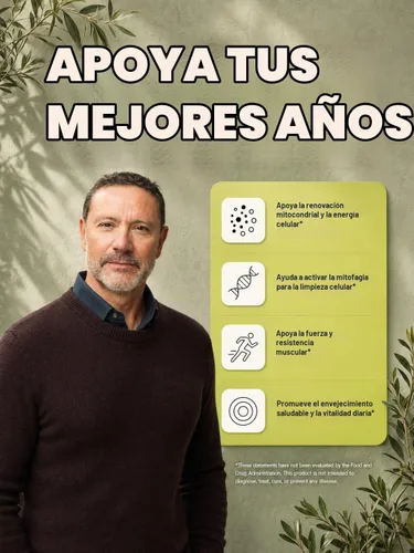 Vista 7 de Urolitina Un suplemento NMNH para el envejecimiento mitocondrial, saludable