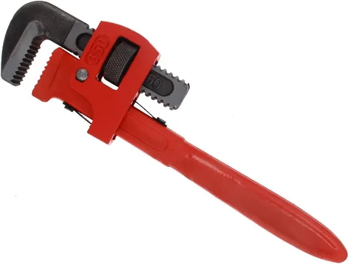 Vista 9 de Utoolmart Llave de tubería recta de alta resistencia, llave de fontanería recta de 10 pulgadas, llave inglesa de alta resistencia, rojo, 1 unidad