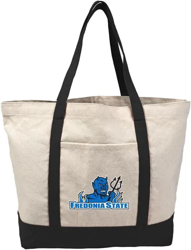 Vista 67 de Campus Lab Bolsa de lona con logotipo primario colegiado con bolsillo externo, bolsa de hombro reutilizable para ir de compras, playa Águilas A&m