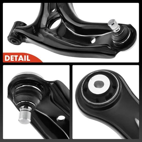 Vista 7 de A-Premium 2 brazos de control delanteros inferiores, con rótula y buje, compatibles con Mazda 2 2011 2012 2013 2014
