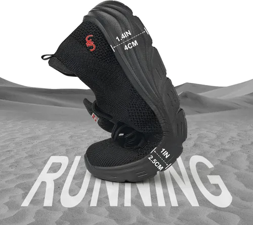 Vista 3 de JENN ARDOR Zapatos deportivos para caminar para mujer, tenis deportivos sin cordones, informales, para correr, ligeros, antideslizantes, elásticos