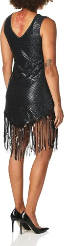 Vista 3 de Forum Novelties Roaring 20's Swingin' In Lentejuelas Flapper Disfraz