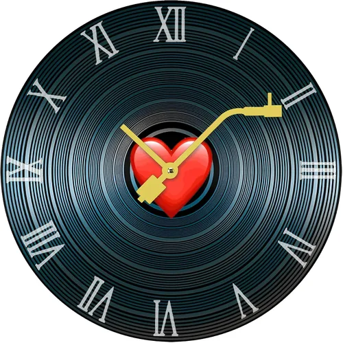 Vista 10 de Reloj de pared personalizado, reloj personalizado con texto de 4 imágenes, reloj de fotos silencioso redondo personalizado de PVC, regalos