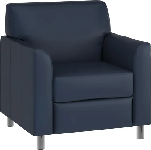 Vista 14 de Flash Furniture - Sofá de LeatherSoft negro de la serie Hercules Diplomat